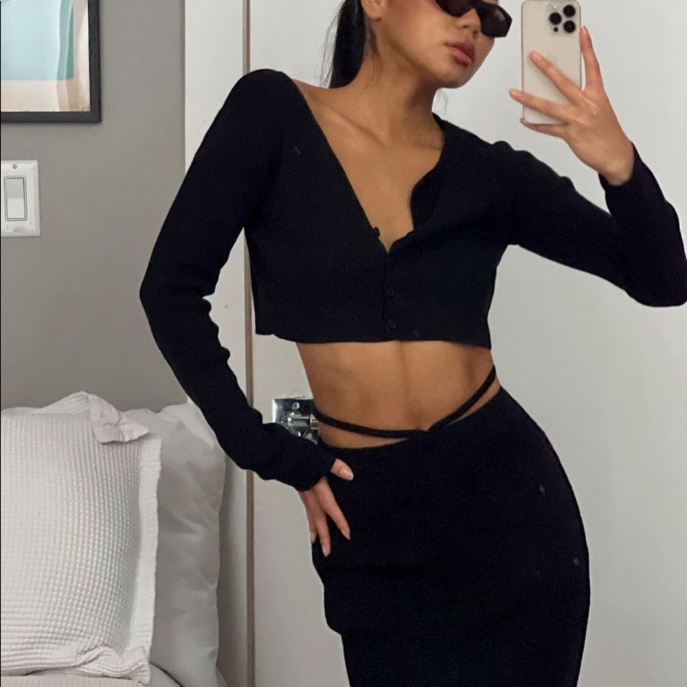 For Love & Lemons midi skirt